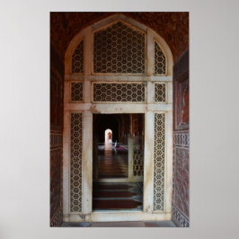 Póster Mezquita India - Fotografía de viaje