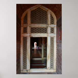 Póster Mezquita India - Fotografía de viaje