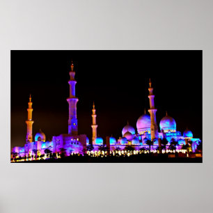 Póster Mezquita Sheikh Zayed