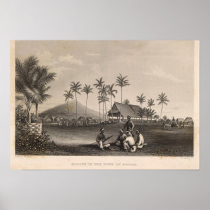 Póster Mezquita, Sooloo, Filipinas