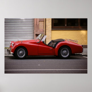 Póster MGA Roadster