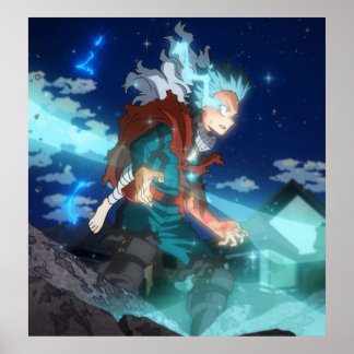 Póster MHA Deku x Eri 100