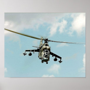 Póster MI-24 Hind