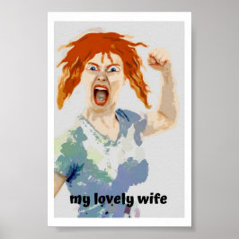 Póster Mi adorable esposa