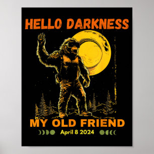 Póster Mi amigo de la oscuridad Eclipse Solar