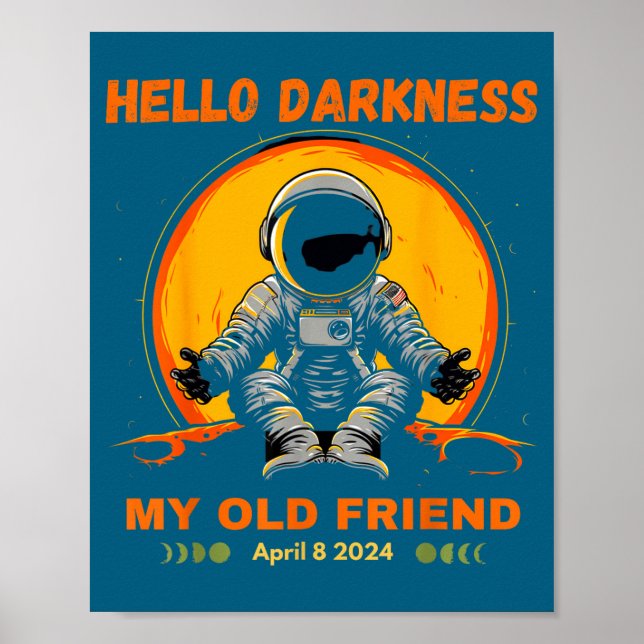 Póster Mi amigo de la oscuridad Eclipse Solar (Frente)