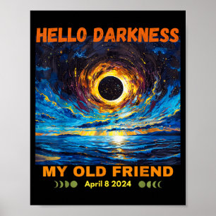 Póster Mi amigo de la oscuridad Eclipse Solar