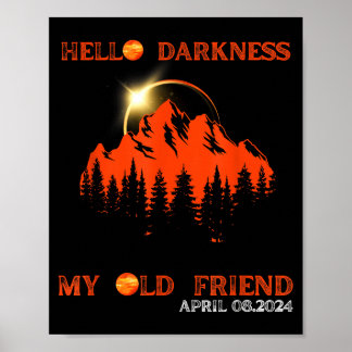 Póster Mi amigo de la oscuridad Eclipse Solar