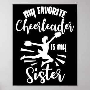 Póster Mi animadora favorita es mi hermana animando