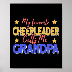 Póster Mi animadora favorita me llama abuelo animadora