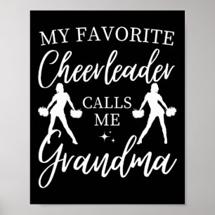Póster Mi animadora favorita me llama "Grandma Sports Ch"