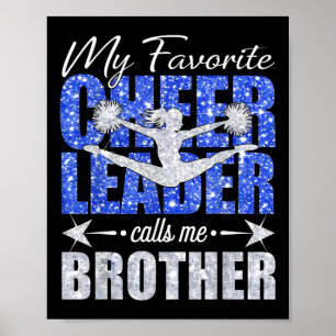 Póster Mi animadora favorita me llama Hermano Cheer Mot