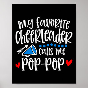 Póster Mi animadora favorita me llama Pop-pop Che diverti