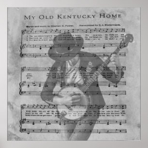 PÓSTER MI ANTIGUO HOGAR DE KENTUCKY*