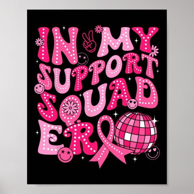 Póster Mi apoyo en la era de los escuadrones Groovy de cá (Frente)