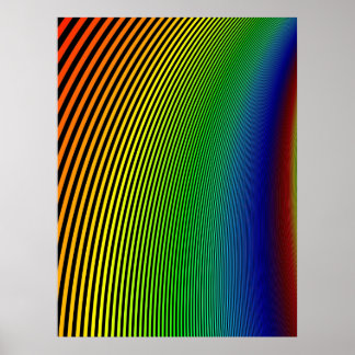 Póster Mi arcoiris groovy