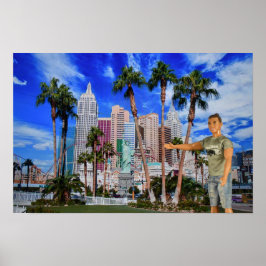 Póster Mi asombroso hotel en Las Vegas.