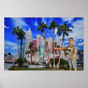 Póster Mi asombroso hotel en Las Vegas.