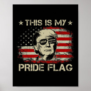 Póster ¿Mi Bandera De Orgullo Es La Bandera Estadounidens