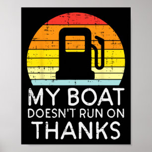 Póster Mi Barco No Funciona Gracias A La Curiosa Bote De 