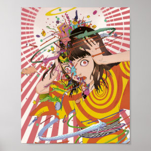 Póster Mi cabeza está llena de suerte