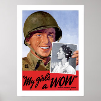 Póster Mi Chica a Wow