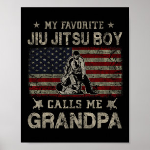 Póster Mi chico favorito, Jiu Jitsu, me llama Padre Abuel