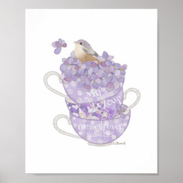 Póster Mi copa se pasa encima de la imagen de pared