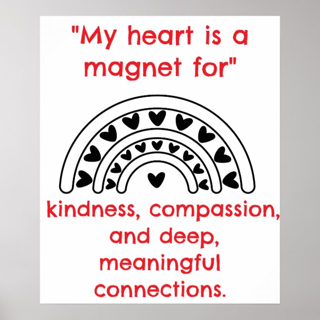 Póster Mi corazón (Frente)