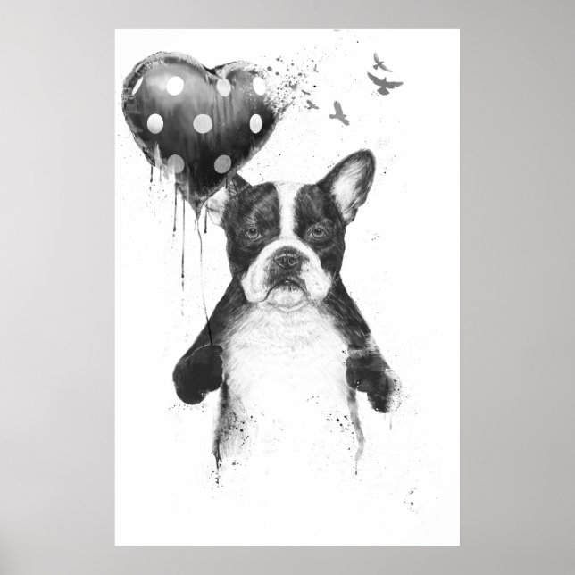 Póster Mi corazón está en auge (Frente)