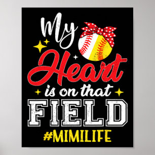 Póster Mi corazón está en ese campo Softbyll Bysebyll Mim
