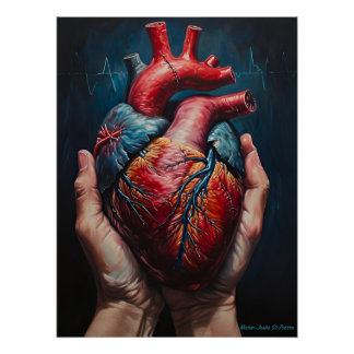 Póster Mi corazón golpeado y marcado