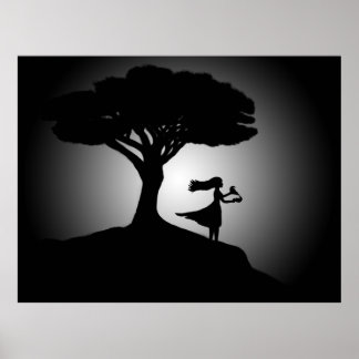 Póster Mi corazón roto