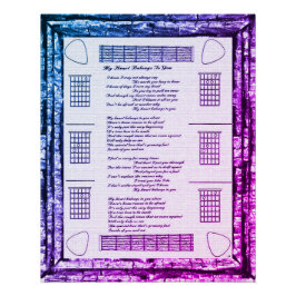 Póster Mi Corazón Te Pertenece