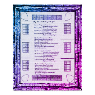 Póster Mi Corazón Te Pertenece