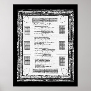 Póster Mi Corazón Te Pertenece