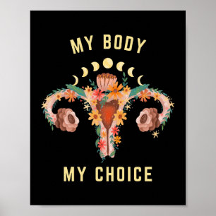 Póster Mi cuerpo mi feminista elegido