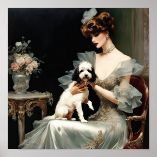 Póster Mi Dama Y Su Cachorro