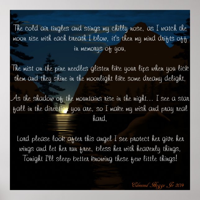 Póster Mi deseo (Frente)