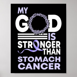 Póster Mi Dios Es Más Fuerte Que La Conciencia Sobre El C