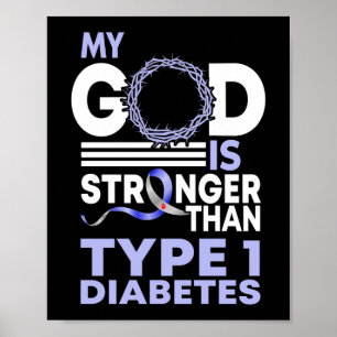 Póster Mi Dios Es Más Fuerte Que La Conciencia Sobre La D