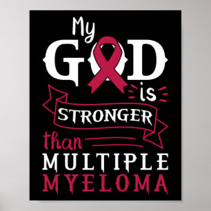 Póster Mi Dios Es Más Fuerte Que La Conciencia Sobre Múlt