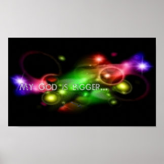 Póster Mi Dios es un poster más grande