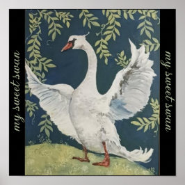 Póster Mi dulce cisne