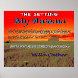 Póster Mi entorno Antonia