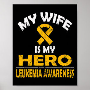 Póster Mi Esposa Es Mi Camisa De Conciencia Sobre La Leuc