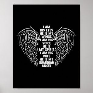Póster Mi esposo es mi ángel de la guarda Viuda