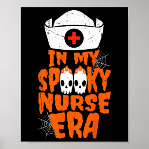 Póster Mi fantasía de halloween divertida era de la enfer