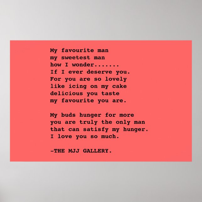 Póster Mi favorita (Frente)