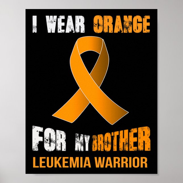 PÓSTER MI HERMANO - MI GUERRA DE LEUKEMIA (Frente)
